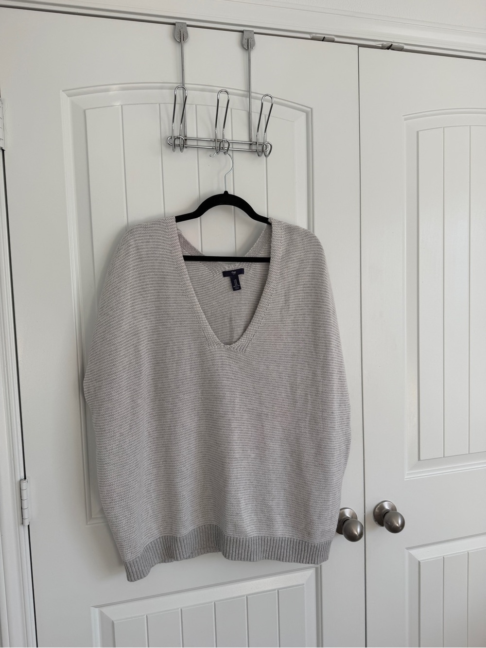 GAP grey sweater poncho